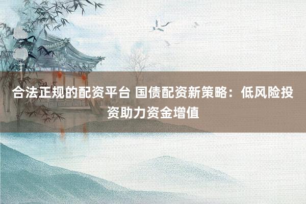 合法正规的配资平台 国债配资新策略：低风险投资助力资金增值